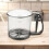 Flour Duster Sifter with Hand Crank and Mesh Sieve 4