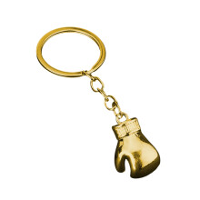 Unique Boxing Glove Keychain Alloy Men's Car Key Holder-Gold