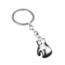 Dekorativer, von Boxhandschuhen inspirierter-Silber