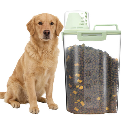 Multipurpose Household Storage Box Dog Cats-Offwhites 1.7L 2