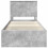 vidaXL Bed Frame Concerte Grey 75 x 190 cm Solid Pine Wood 7