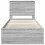 vidaXL Bed Frame Grey Sonoma 75 x 190 cm Solid Pine Wood 7