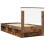 vidaXL Bed Frame with Headboard Old Wood 75 x 190 cm Solid Pine Wood 9