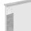 vidaXL Bed Frame Concrete Grey and Silver 75 x 190 cm Engineered Wood 11