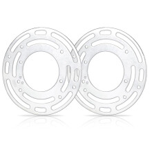 6 Pack Light Fixture Mounting Brackets, Ceiling Light Mounting Plate, Wall Light Mount Blocks with Screw and Nuts