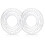 6 Pack Light Fixture Mounting Brackets, Ceiling Light Mounting Plate, Wall Light Mount Blocks with Screw and Nuts 1
