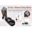 2PC Stringing Machine Tools-Gravity-Release Basic Clamp Tennis/ Badminton Stringer Parts 360 Degrees Rotated Accessories 2