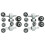 2X Front Left&Right Suspension Control Arm Bushing Kit Triangle Arm Front Lower Straight Arm for  Model 3 Y 1