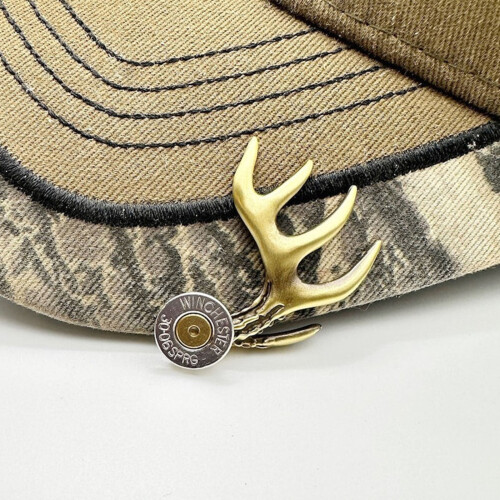 Antler Hat Clip Mässing Jakttillbehör 1 st 2