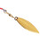 Spinner-agn til basørred, walleye, 22g, 4-bladet 4