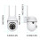 Buitenbeveiligingscamera 1080P WiFi Dome 360 3