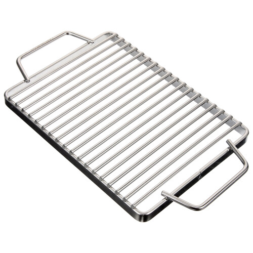 Grillnät i rostfritt stål 21,5x12 cm
