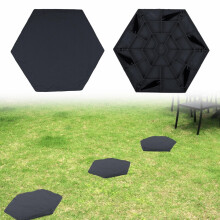 Plastic Stepping Stones for Garden Walkways Hexagon Circle