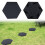Plastic Stepping Stones for Garden Walkways Hexagon Circle 1