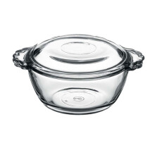 Eierschale aus Glas mit Deckel, 275 ml
