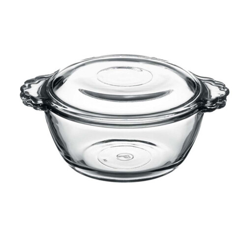Eierschale aus Glas mit Deckel, 275 ml