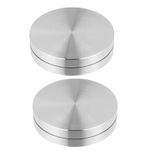 Rodamientos de aluminio de 2 piezas para plato giratorio de pasteles