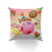 Kirby díszpárnahuzat 16x16 hüvelykes kültéri lakberendezés