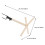Chicken perch for coop roosting 68x42x42 cm 6