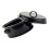 Round Enamel Roasting Pan with Lid, 28 cm, Black 1