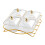 Kowaku appetizer platter with lid and 4 bowls 1