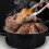 Round Enamel Roasting Pan with Lid, 28 cm, Black 4