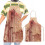 Decoratief Halloween-schort, polyester, wit, 56x45 cm 1