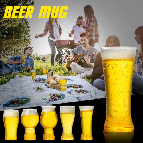 Mugs à bière isothermes à double paroi pour congélation (lot de 2) 2