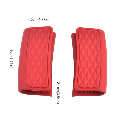 Clipes de silicone para panelas Poaug – Antiderrapantes e resistentes ao calor. 1