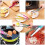 Kitchen Tongs Stainless Steel with Silicone Tips Light Grey 4