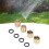 Brass Hose Adapter Set 3/4 inch 2 pairs 4