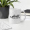 White Ceramic Coffee Mug 11 oz 2