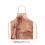Decoratief Halloween-schort, polyester, wit, 56x45 cm 3