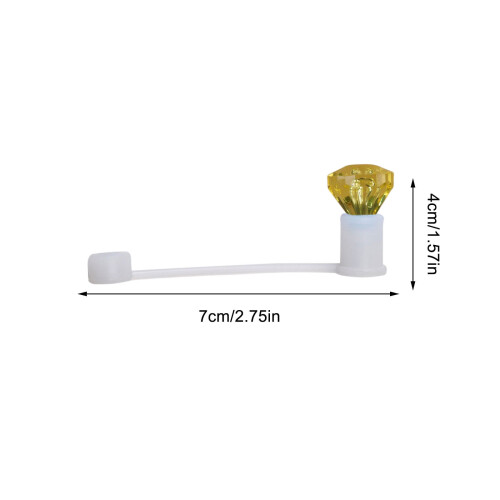 Straw Cap for 10mm Straws PVC Soft Rubber Dust Prevention 2