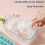 Ice Cube Tray with Lid, Bin & Scoop – 28-Cavity 4