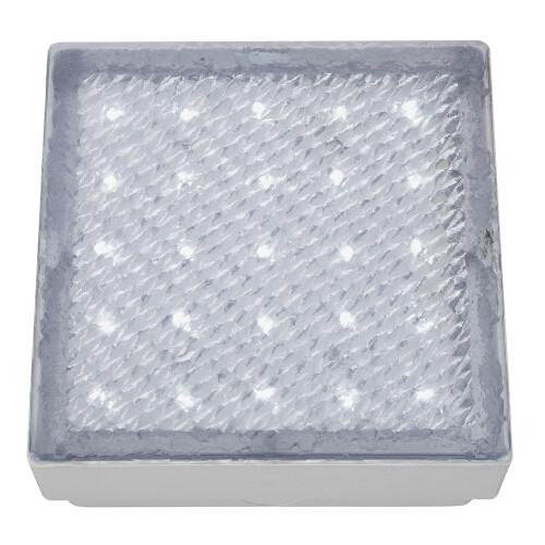 Searchlight Searchlight 25 Lumens White LED Square Bathroom Recessed Walkover Pathway Light