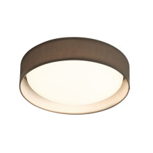Searchlight Gianna 1 Light LED Flush Ceiling Light Acrylic Grey Shade