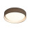 Searchlight Searchlight Gianna 1 Light LED Flush Ceiling Light Acrylic Grey Shade 1