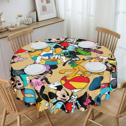 Mickey Mouse Round Tablecloth 60 inch 1