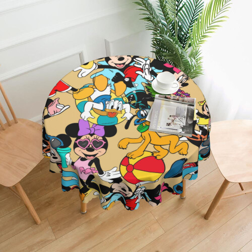 Mickey Mouse Round Tablecloth 60 inch 2