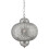 Searchlight Searchlight Moroccan 1 Light Shiny Nickel Pendant Ceiling Chandelier Fitting New 1