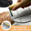 Aluminiumburgerpress med trähandtag 4
