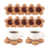 6-Piece Cork Drink Coasters, 10 cm Round 2