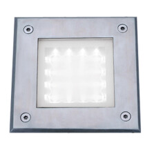 Searchlight 20 Lumens Recessed Square Chrome Walls Floor Staircase LED Light New