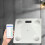Έξυπνη ζυγαριά σώματος Bluetooth 0,2–180kg από σκληρυμένο γυαλί 4