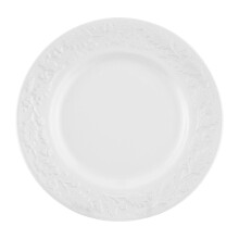 Stoneware Side Plate Cream Glaze Acorn Crockery 21cm Serving Snack Side Dishes