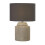 Searchlight Searchlight Zara Grey Cement Table Lamp With Grey Shade 3