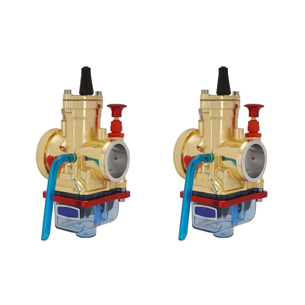 2X Universal Carburetor Carburador With Power Jet For Pwk 30Mm 2T 4T Keihin Mikuni 75Cc-250Cc 6032086033720