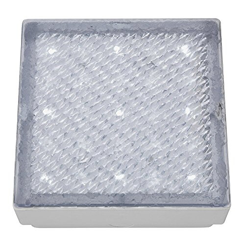 Searchlight Searchlight Clear Small Square Walkover Walls Staircase Floor White LED Light 1