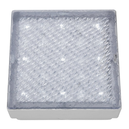 Searchlight Searchlight Clear Small Square Walkover Walls Staircase Floor White LED Light 2
